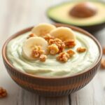 Creamy Avocado Banana Dessert