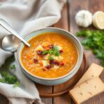 Easy Carrot Lentil Soup