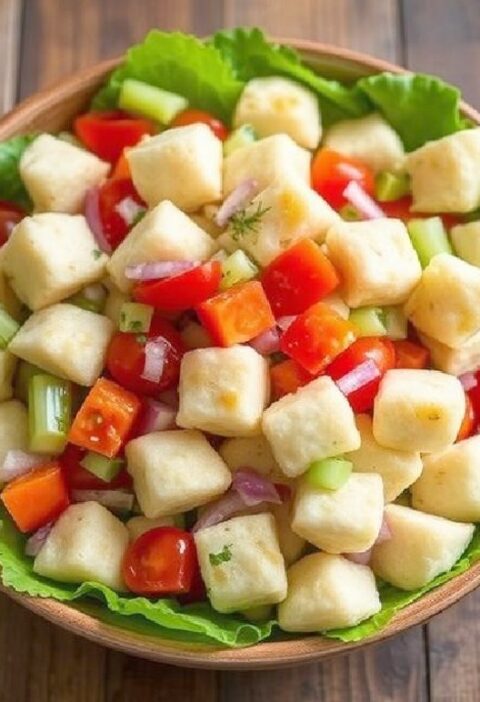 Bread Dumpling Salad