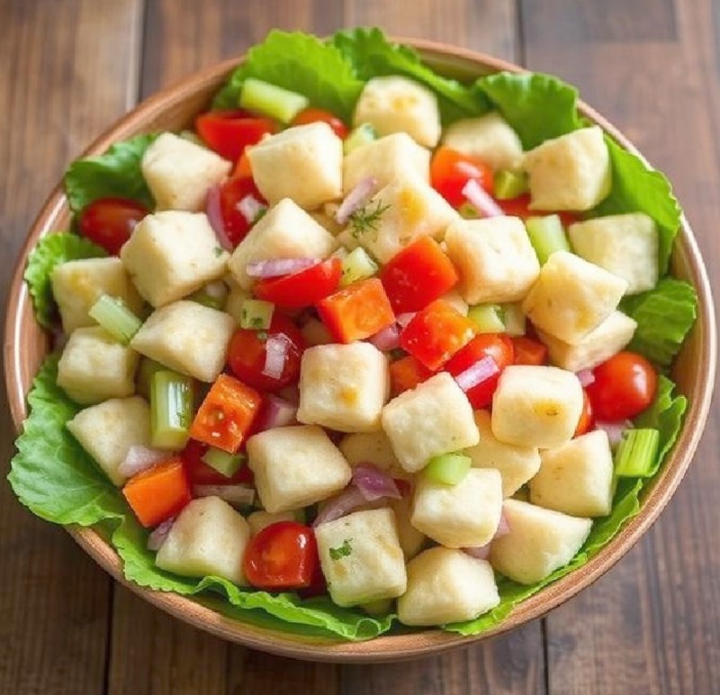 Bread Dumpling Salad