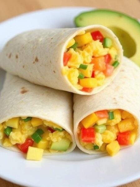Easy Breakfast Burritos