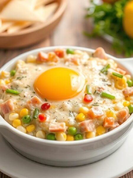 Ham and Cheese Casserole