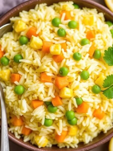 Nourishing Turmeric Lemon Rice