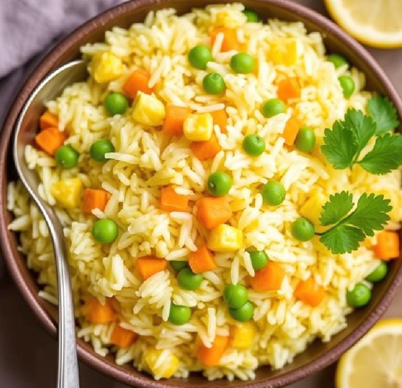 Nourishing Turmeric Lemon Rice
