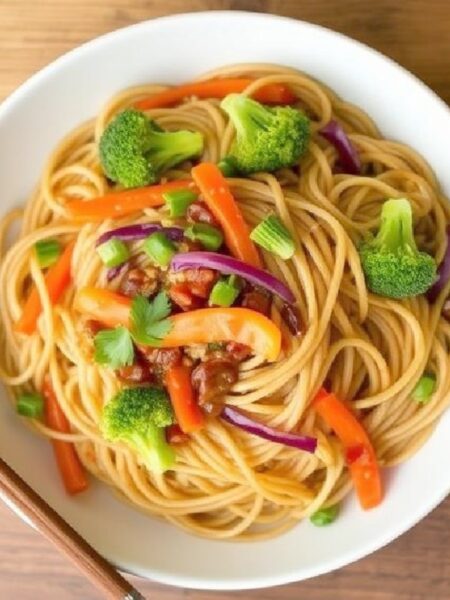 Spicy Peanut Noodles