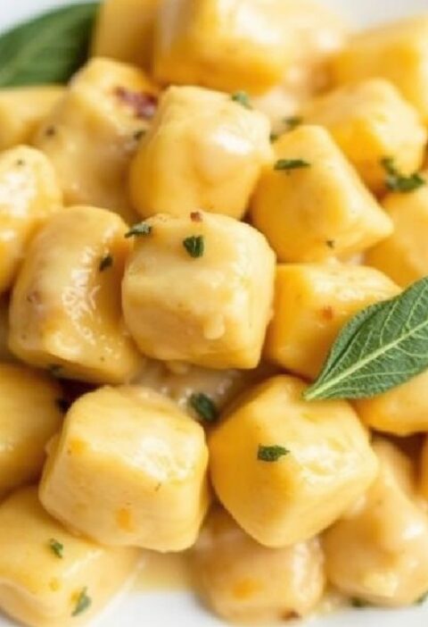 Creamy Butternut Squash Gnocchi