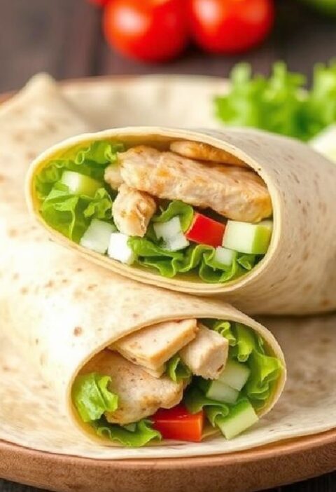 Easy Chicken Wraps