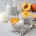 Peach Chia Pudding