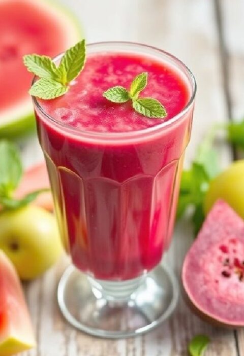 Watermelon Beet Smoothie