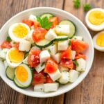 Zucchini and Egg Salad